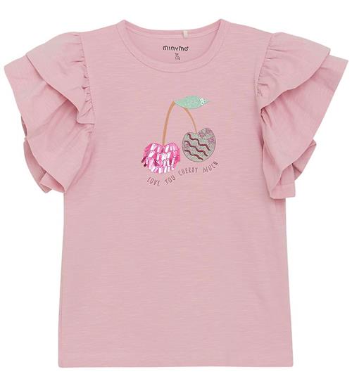 Minymo T-shirt - Bleached Mauve