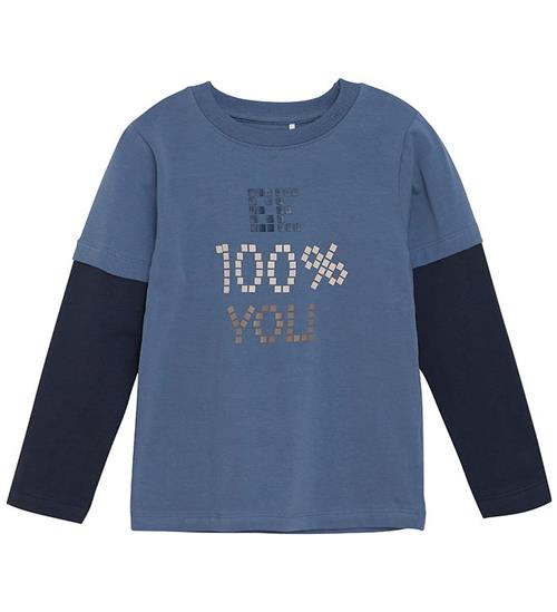 Minymo Bluse - China Blue