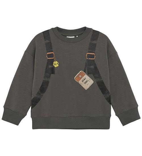 Minymo Sweatshirt - Dark Gull Grey