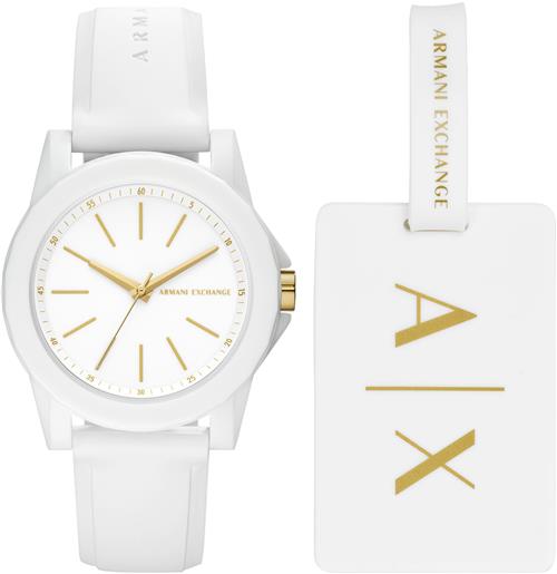 ARMANI EXCHANGE Analogt ur  guld / hvid