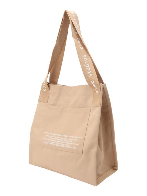 Esmé Studios Shopper 'Alana'  sand / hvid