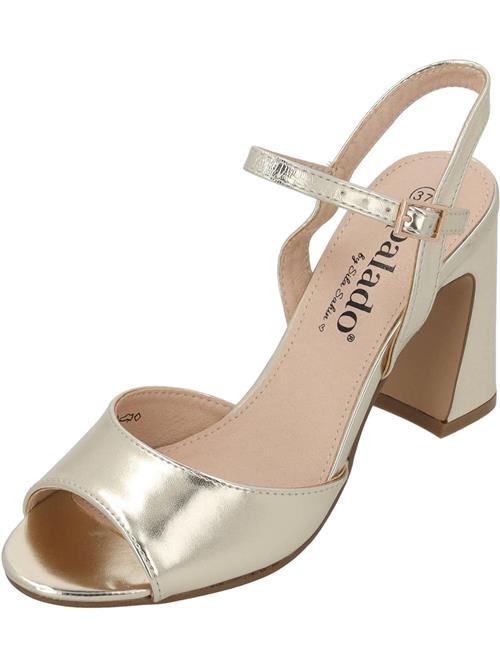 Palado by Sila Sahin Sandaler med rem 'Temmi'  guld