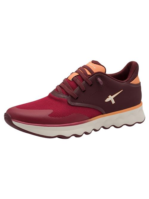Tamaris Sneaker low  orange / rød / vinrød / hvid