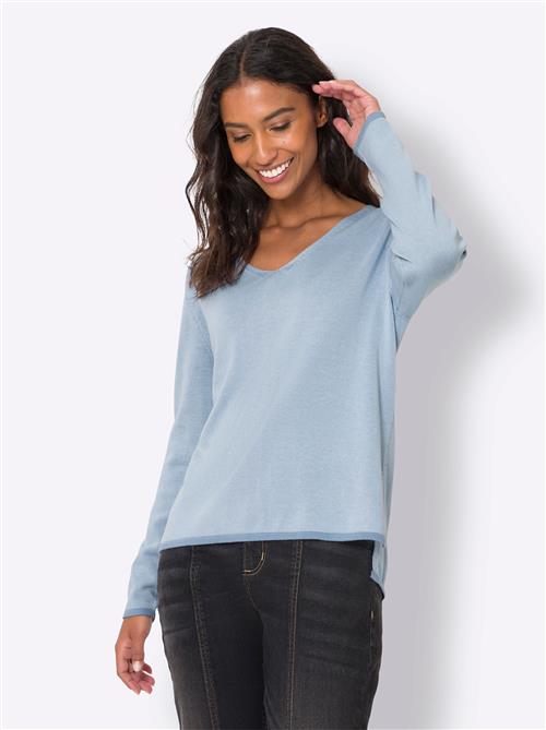 heine Pullover  lyseblå