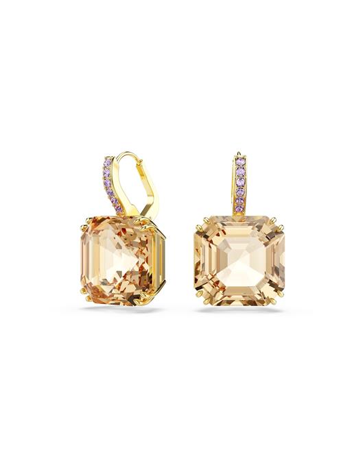 Se Swarovski Øreringe  karamel / guld / lavendel ved About You