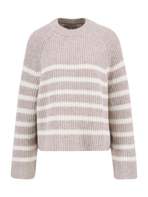 Barbour Pullover 'Irene'  lysegrå / hvid