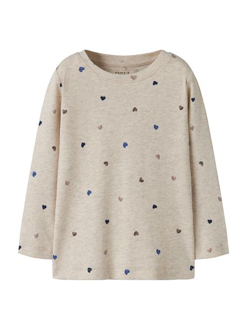 Se NAME IT Bluser & t-shirts 'NMFNUTTI'  kit / navy / mørkeblå / mørkebrun ved About You