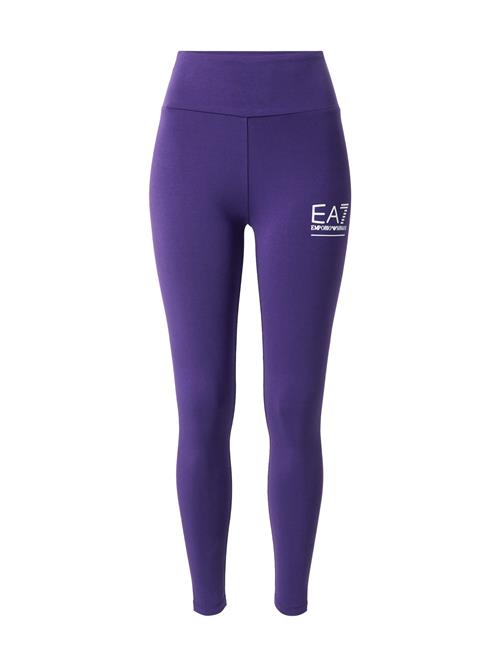 EA7 Emporio Armani Leggings  lilla / hvid