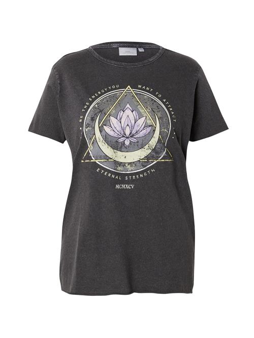 ONLY Carmakoma Shirts  lysegul / lilla / sort / hvid