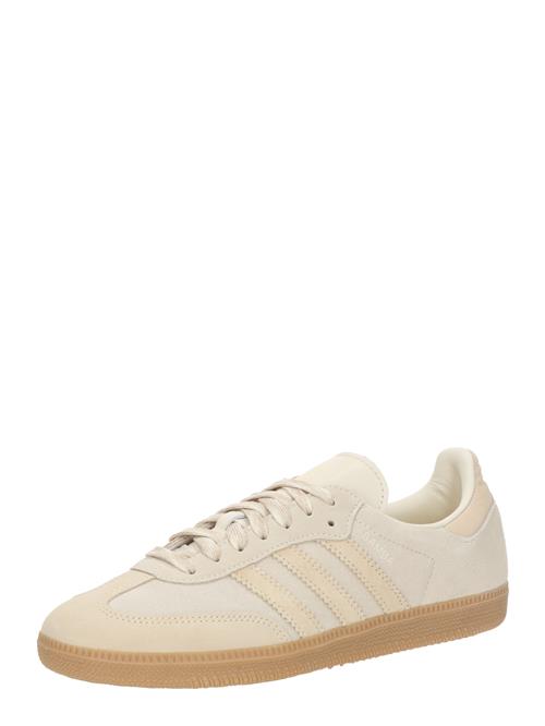 ADIDAS ORIGINALS Sneaker low 'SAMBA'  beige / hvid