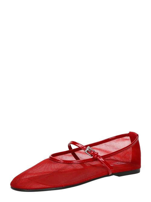 STEVE MADDEN Ballerinasko med rem 'Mash'  kirsebærsrød