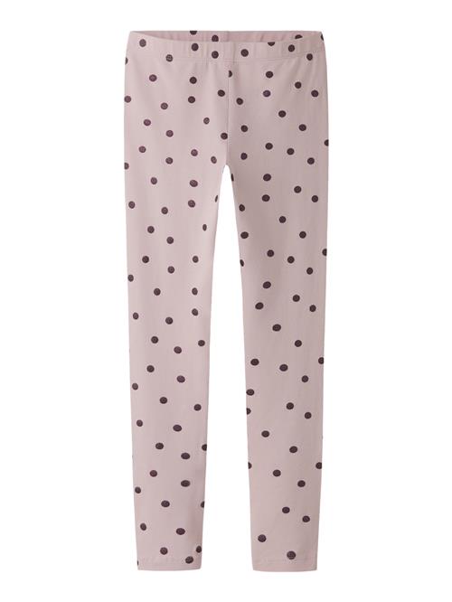 Se NAME IT Leggings Vivian Glitter Burnished Lilac Toadstool Dot hos SmartKidz