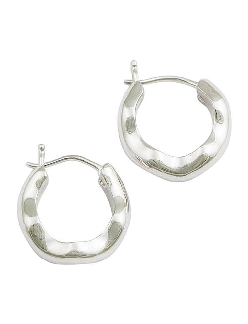 Bolded Wavy Earrings Syster P Silver