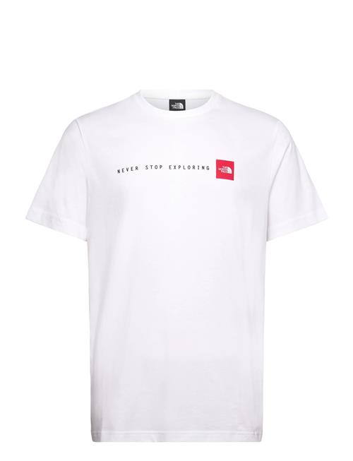 M Ss Never Stop Exploring Tee The North Face White