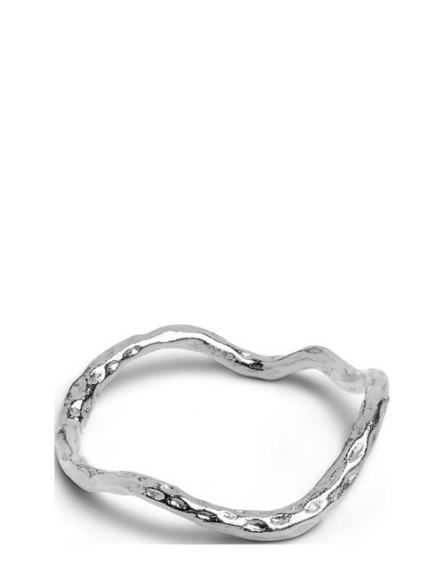 Sway Ring Enamel Copenhagen Silver
