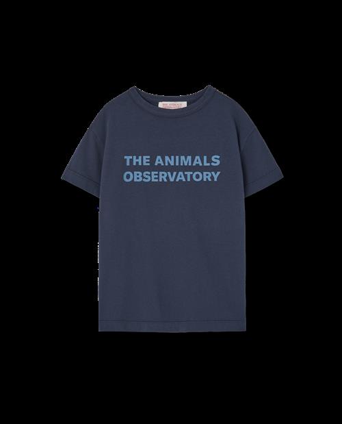 The Animals Observatory Orion T-shirt Navy  Navy 6y  Marineblå  6 år  Unisex