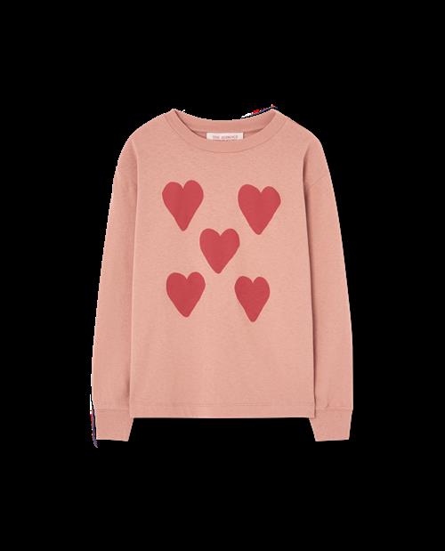The Animals Observatory Dog T-shirt Med Lange Ærmer Dusty Coral  Dusty Coral 4y  Lyserød  4 år  Unisex