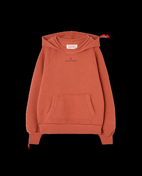 The Animals Observatory Beaver Hættetrøje Fig Red  Fig Red 6y  Orange.  6 år  Unisex