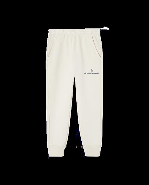 The Animals Observatory Draco Joggingbukser Raw White  Raw White 3y  Hvid  3 år  Unisex