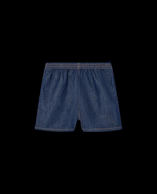 The Animals Observatory Monkey Denim Shorts Indigo  Indigo 3y  Blå  3 år  Unisex