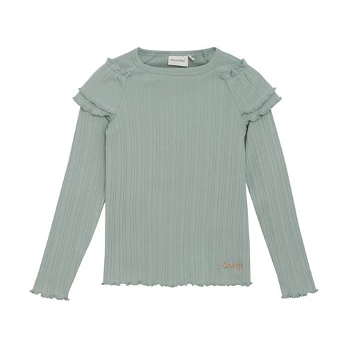 Minymo Langærmet T-shirt Jadeite  134 cm    134 cm  kvinde