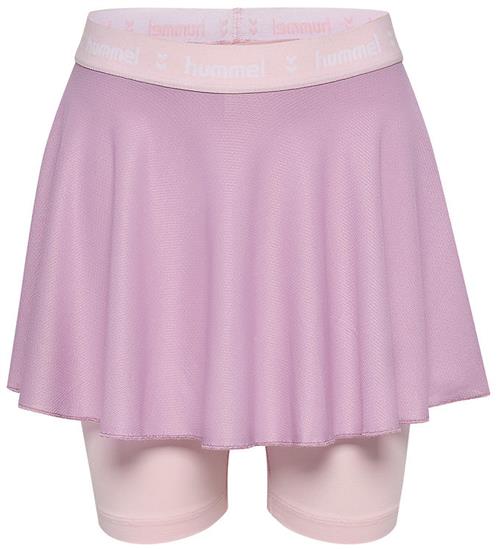 Hummel Nederdel m. Cykelshorts - HmlJR - Lavender Mist