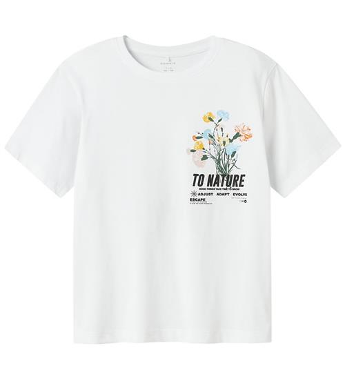 Name It T-shirt - NkmLaurel - Bright White