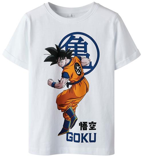 Name It T-shirt - NkmParly Dragon Ball - Bright White