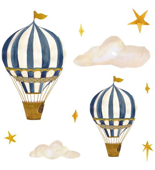 Thats Mine Væg Klistermærker - Dreamy Balloons - Blue