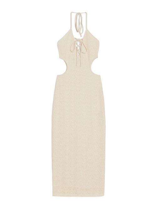 Bershka Sommerkjole  ecru