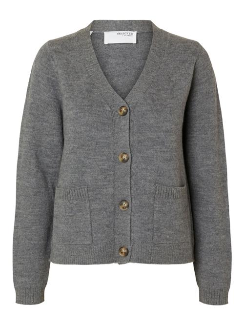 SELECTED Cardigan 'Ana'  grå-meleret