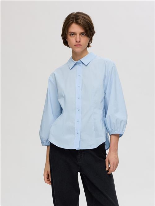 SELECTED Bluse  lyseblå
