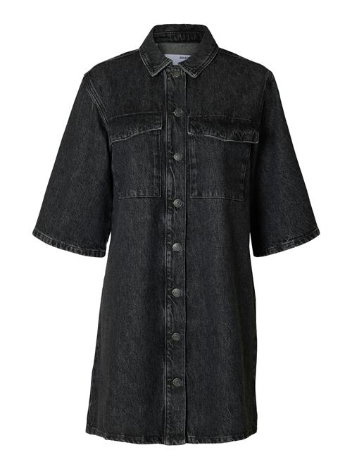 SELECTED Blusekjole 'HARPER'  black denim