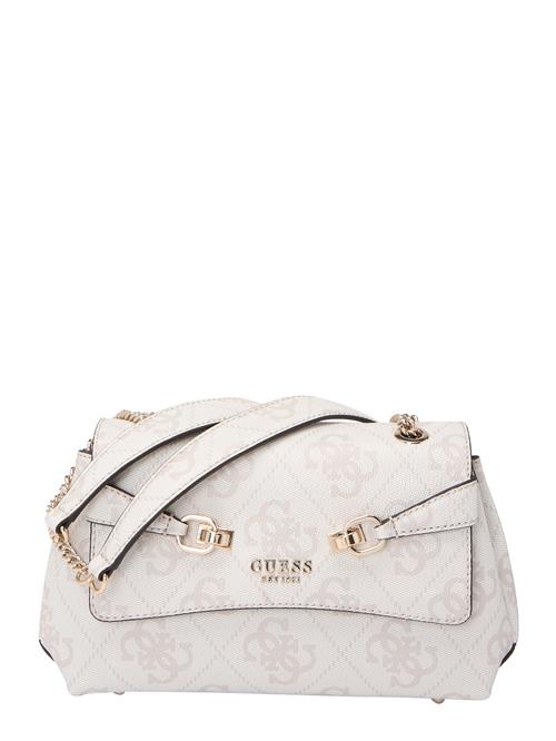GUESS Skuldertaske 'Lorelei'  beige / hvid
