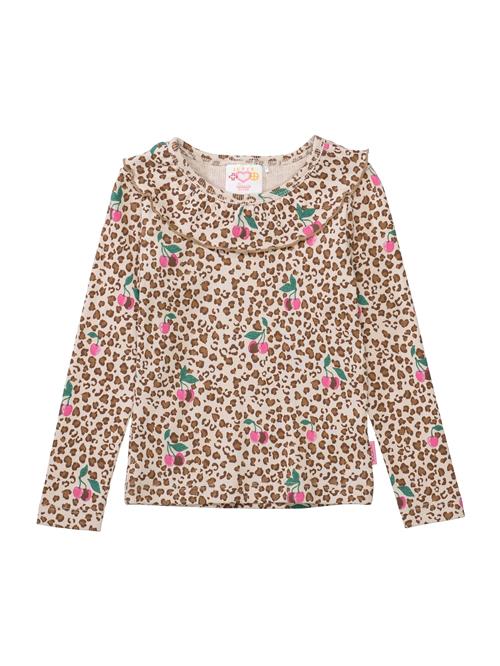 STACCATO Bluser & t-shirts  ecru / brun / smaragd / pink