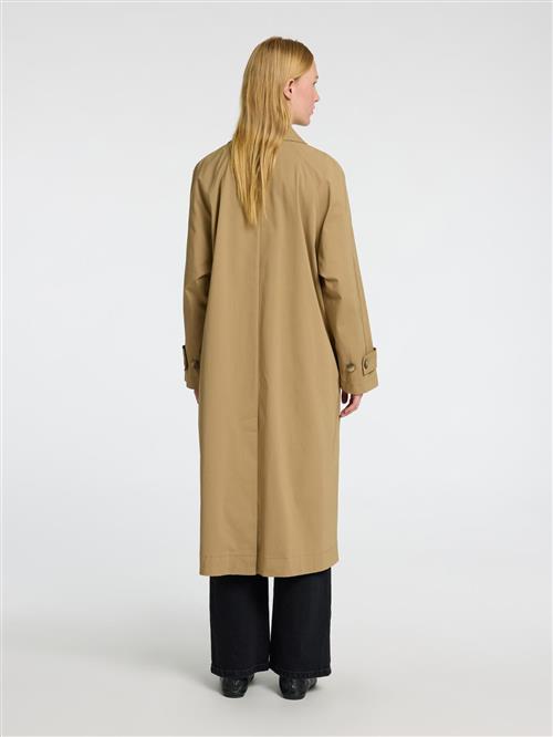 SELECTED Overgangsfrakke  brun