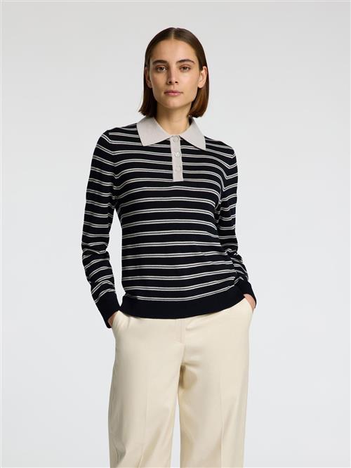 SELECTED Shirts  lysegrå / sort