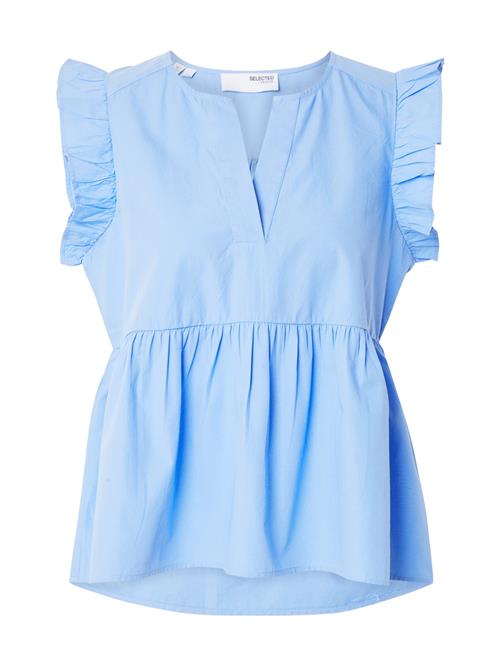 SELECTED Bluse 'SLFBLAIR-IDA'  lyseblå