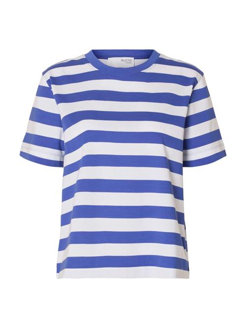 SELECTED Shirts 'SLFESSENTIAL'  blå / hvid
