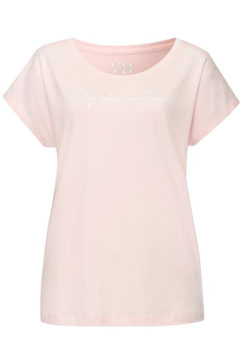 Se VIVANCE Soveskorte  rosé / hvid ved About You