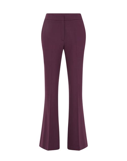 WE Fashion Bukser  aubergine