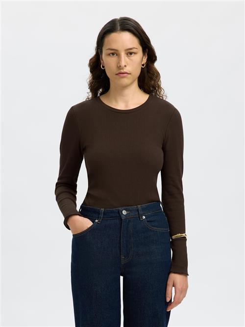 SELECTED Shirts 'Anna'  brun