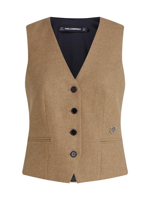 Karl Lagerfeld Vest  cappuccino