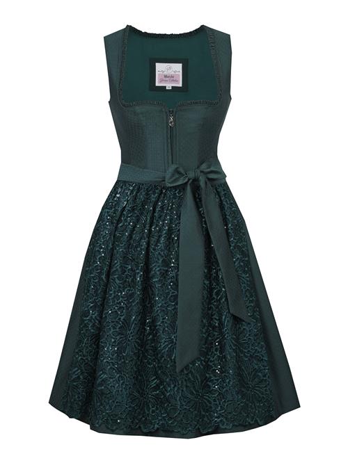 MARJO Dirndl 'Heroldsbach'  mørkegrøn