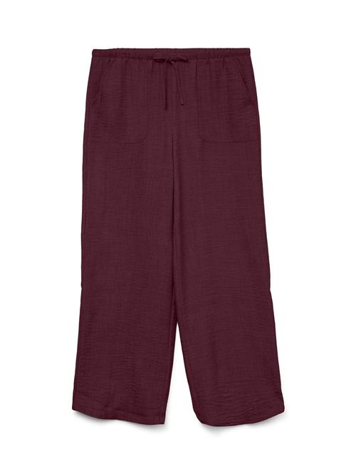 VERO MODA Bukser 'VMMelaney'  purpur