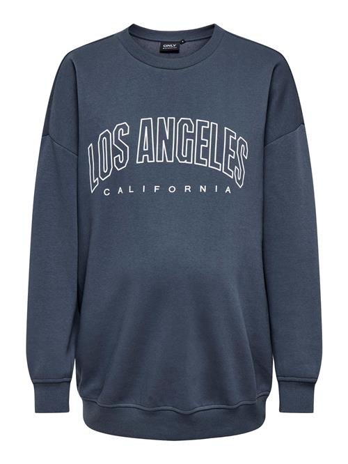 Only Maternity Sweatshirt  navy / hvid