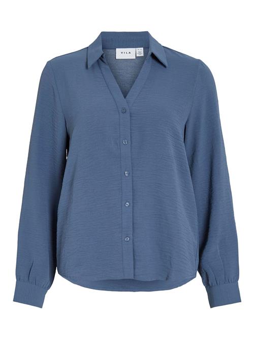 VILA Bluse  blå