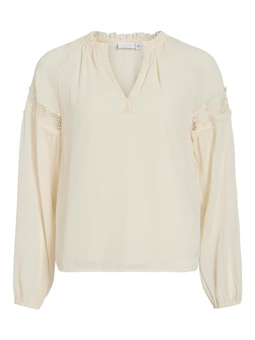 VILA Bluse 'VIGalo'  naturhvid