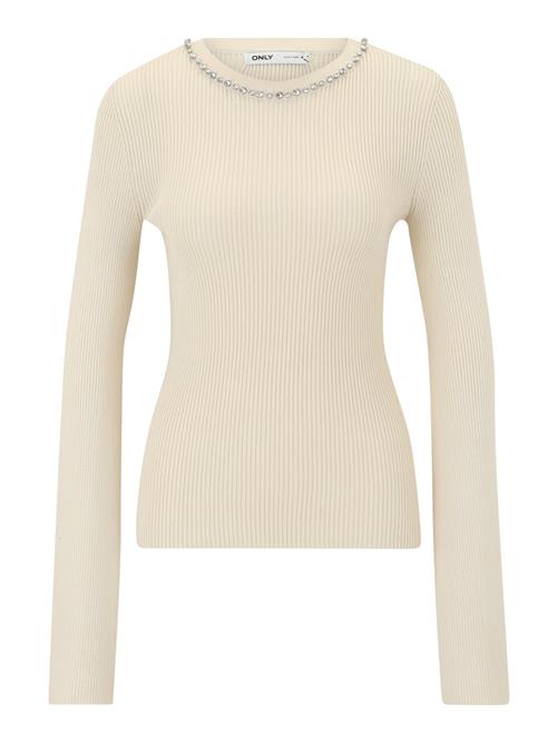 Only Tall Pullover 'ONLNATASCHA'  creme / sølv