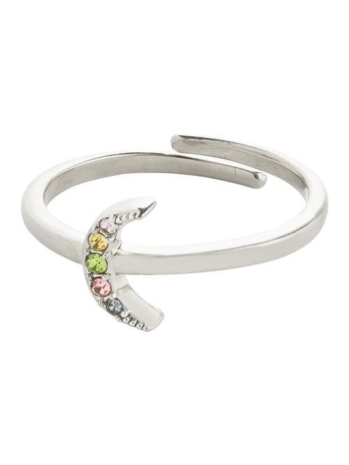 Pilgrim Ring 'Lulu'  lyseblå / lysegrøn / lyserød / sølv